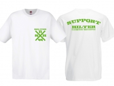 T-Hemd - Support Hilter - weiß/grün