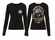 Frauen - Sweatshirt - Flak - schwarz