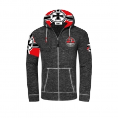 Premium Kapuzenjacke - Rise of German Empire - grau +++LIMITIERT+++RAUSVERKAUF+++