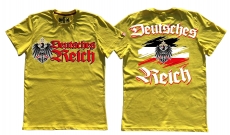Premium Shirt - Deutsches Reich - gelb