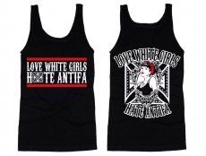 Muskelshirt/Tank Top - Love White Girls