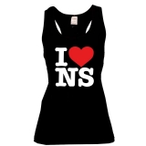 Frauen Top - I Love NS