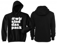 Kapuzenpullover - Wir sind das Pack