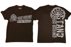 Premium Shirt - Stand your Ground - braun