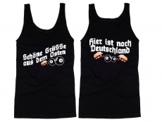 Muskelshirt/Tank Top - Grüße aus dem Osten - Hier ist noch Deutschland