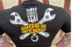 T-Hemd - Kings of Untenrum - Motor Men - schwarz +++EINZELSTÜCK+++