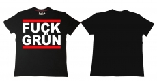Premium Shirt - Fuck Grün - schwarz