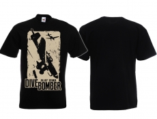 Frauen T-Shirt - Dive Bomber - Ju 87 Stuka - schwarz/beige