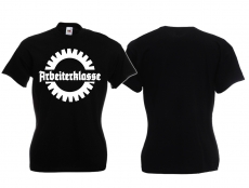 Frauen T-Shirt - Arbeiterklasse - schwarz