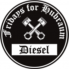 Autoaufkleber - Fridays for Hubraum - Diesel - 10cm