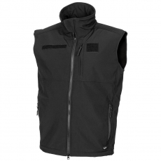 Softshell Weste - Allround - schwarz