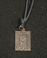 Runen Amulett - Berkano - Bronze