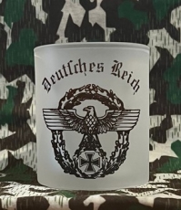 Glas Tasse - Deutsches Reich - Motiv 1