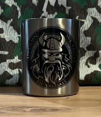 Edelstahltasse - In Odin we Trust