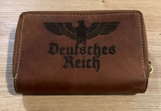 Leder Geldbeutel KM Frau - Deutsches Reich - Motiv 2