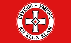Fahne - KKK - Invisible Empire - Neuauflage