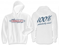 Kapuzenpullover - Germany Great Again - weiß