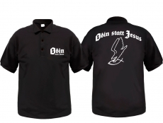 Polo-Shirt - Odin statt Jesus - Motiv 1