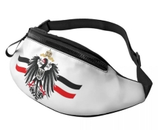 Gürteltasche - Adler - weiß