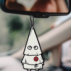 Lufterfrischer - KKK -  Klansmen - weiss