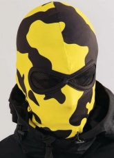 Sturmhaube - PG Wear - Camouflage - schwarz/gelb