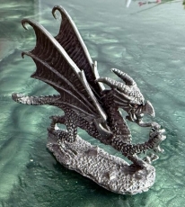 Zinn Figur - Drache - 9 - DeAgostini +++EINZELSTÜCK+++