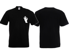 T-Hemd - White Power - Logo - Modern - schwarz