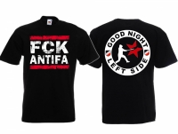 T-Hemd - FCK Antifa - Motiv 2 - schwarz