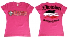 Frauen T-Shirt - Division Sachsen-Anhalt - rosa