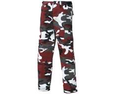 McAllister - Army Cargo Hose - Red-Camo