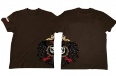 Frauen T-Shirt - alter Reichsadler - Motiv2 - braun