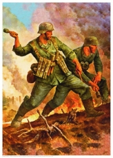 Wandbild - „Kämpfer“ (1943)