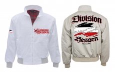 Harrington Jacke - bedruckt - weiß - Division Hessen