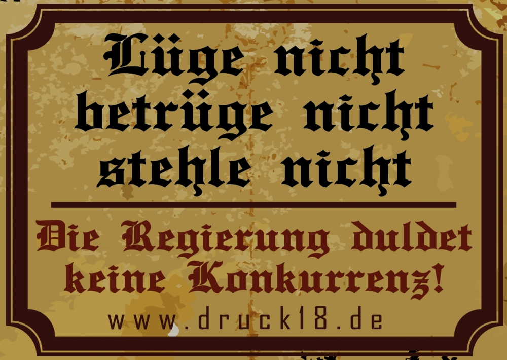 Lüge Nicht Aufkleber Paket 100 Stück