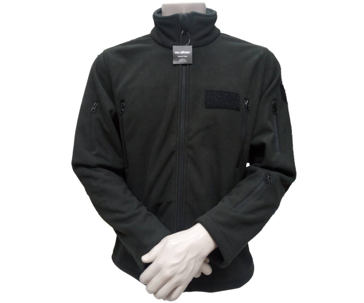 Fleece Jacke Tactical Cold Weather schwarz