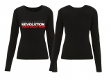 Frauen - Sweatshirt - Revolution - schwarz