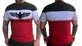 Premium Shirt - schwarz-weiß-rot - Reichsadler Deutschland