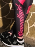 Premium Frauen - Leggings - Krawallgirl - pink