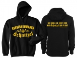 Kapuzenpullover -  Sonderkommando Schnitzel - schwarz/gold