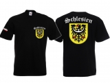 T-Hemd - Schlesien - schwarz