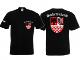 T-Hemd - Sudetenland - Motiv 2 - schwarz