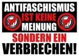 Antifaschismus ist keine Meinung - Aufkleber Paket 10 Stück