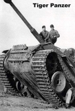 Blechschild - Tiger Panzer - D102 (84)