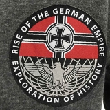 Premium Kapuzenjacke - Rise of German Empire - grau +++LIMITIERT+++