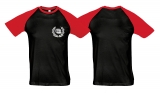 Raglan T-Shirt - Der Stahlhelm - Motiv 1 - schwarz/rot