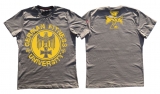 Premium Shirt - German Fitness University - Adler - grau