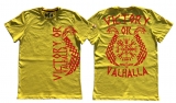 Premium Shirt - Victory or Valhalla - gelb