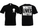 Frauen T-Shirt - White Lives Matter - I can breath - schwarz