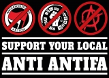 Support Anti-Antifa - Aufkleber Paket 100 Stück