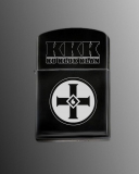 Sturmfeuerzeug - schwarz - KKK - Ku Klux Klan - Motiv 6